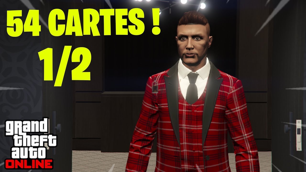 EMPLACEMENTS DES 54 CARTES CACHEES SUR LA MAP ! (SECRET GTA ONLINE) 1/2