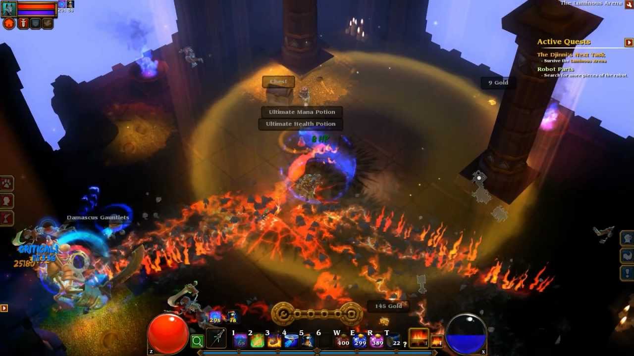 Torchlight 2 - Elite NG+5 Engineer - Luminous Arena