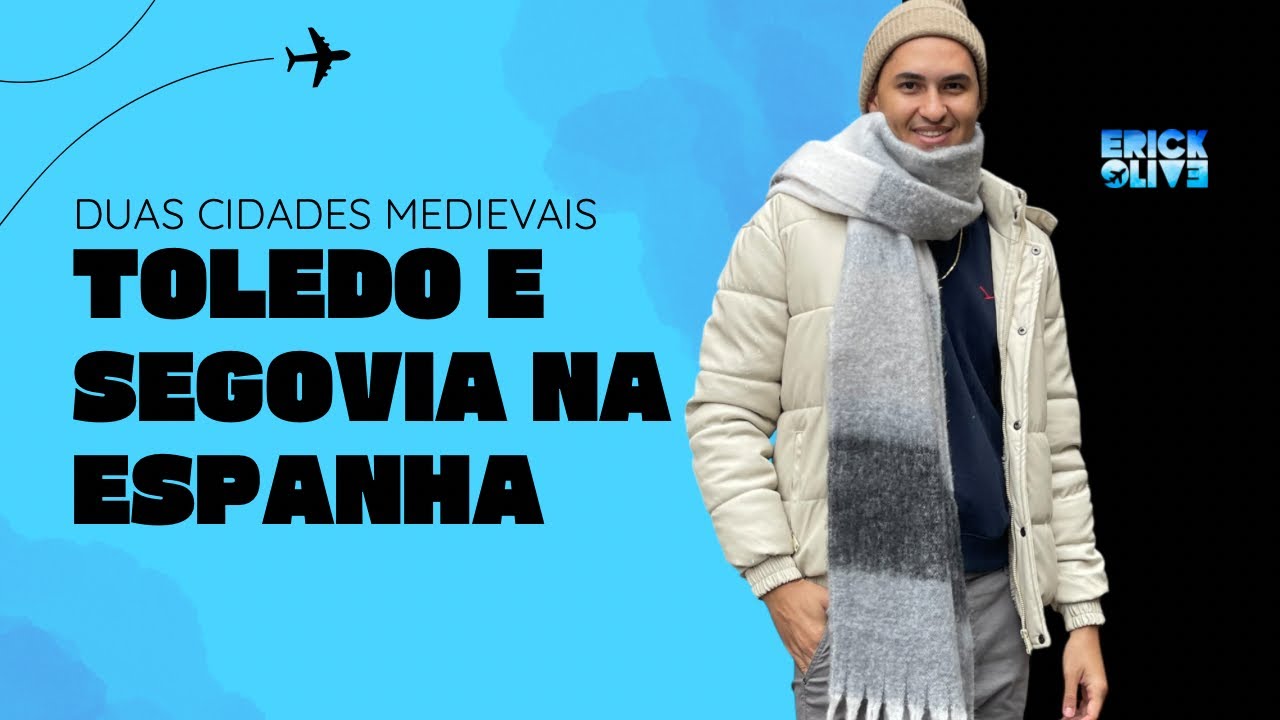 #ESPANHA | Bate e volta saindo de Madrid para Toledo e Segovia | Cidades medievais 