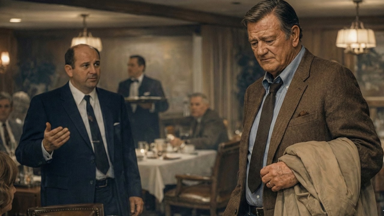 John Wayne no discutió cuando le pidieron irse — Hizo algo mejor en su lugar