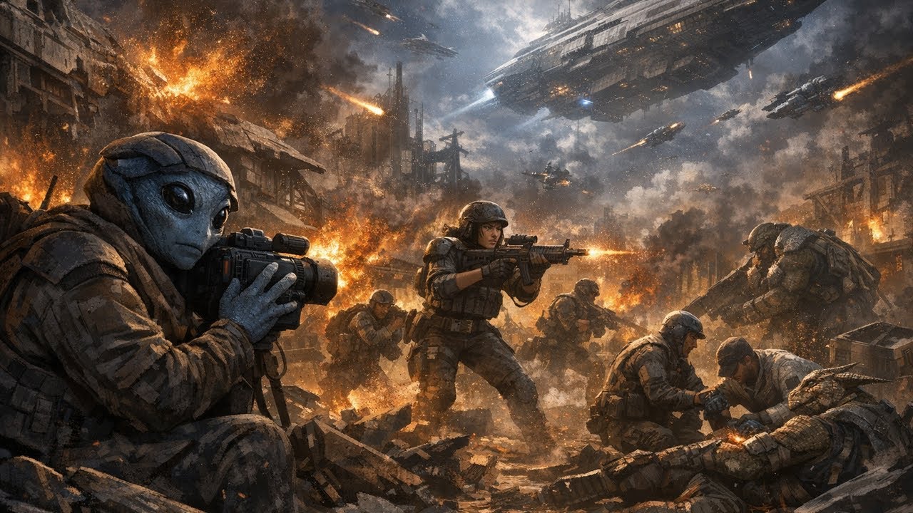 Eu vi a guerra dos lutadores nascidos na Terra   e entendi o medo galáctico HFY