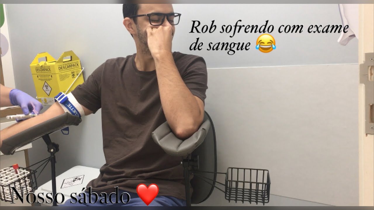 Como n&atilde;o fazer exame de sangue 😂| Bre Ribeiro