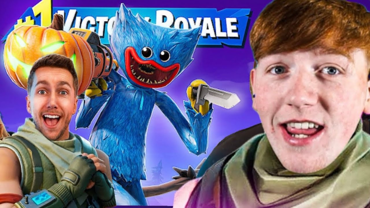 Angryginge plays Fortnite w the Sidemen!