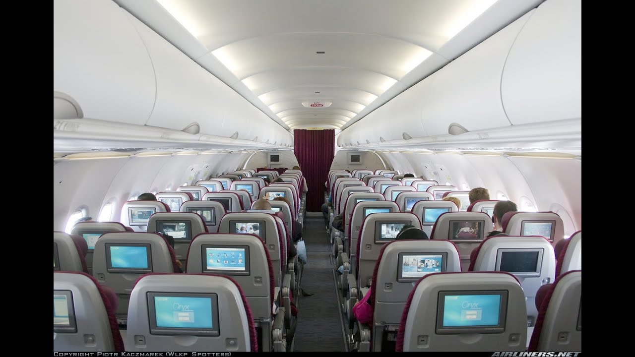 QATAR AIRWAYS A320 NEW ECONOMY CLASS  I  MALE - DOHA