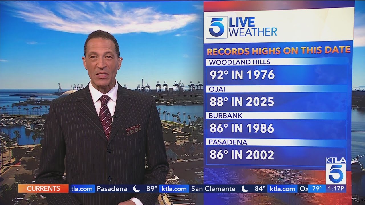 Heat wave brings record-breaking temps to Southern California