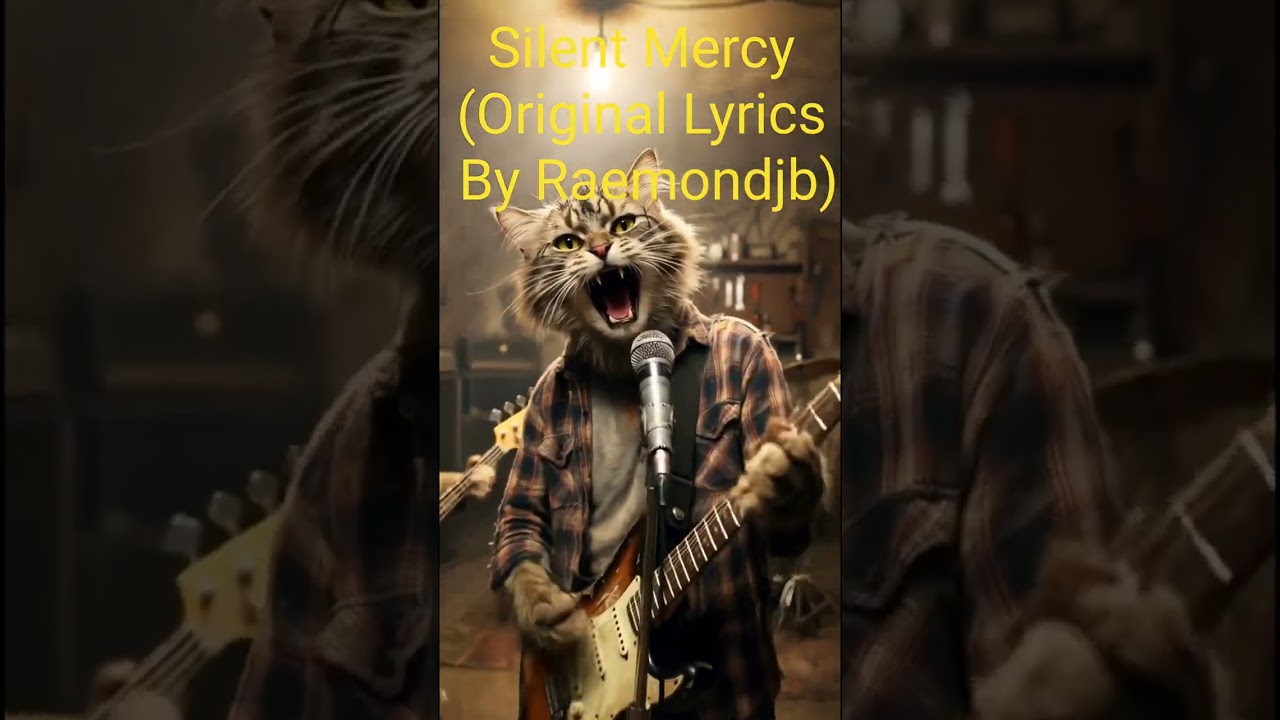 Silent Mercy (Original Lyrics By Raemondjb) #nirvana #grunge #alternativerock #cats #viral 