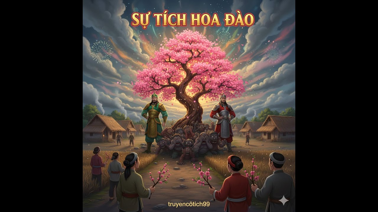 💥 SỨC MẠNH HOA ĐÀO: Vì Sao Tết Này Nhà Bạn Phải Có Cành Đào? | Truyện Cổ Tích Trừ Tà Hay Nhất!