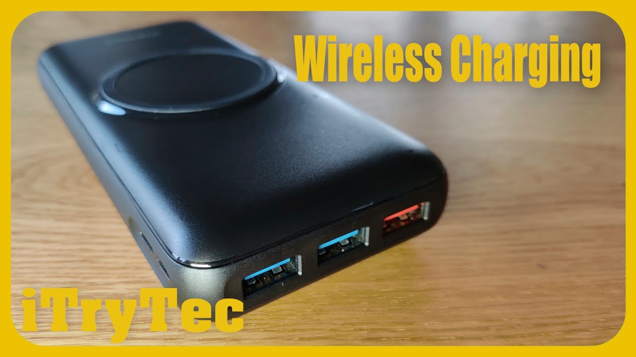 Charmast Powerbank mit integriertem Wireless Charger!