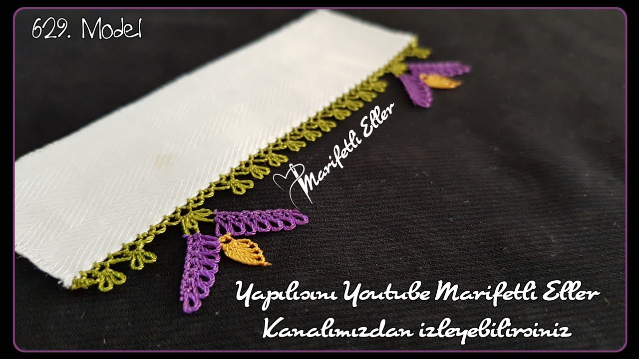 Farklı ve Çok Güzel Bir Lale Modelinin Anlatımlı Yapılışı | 629. Model