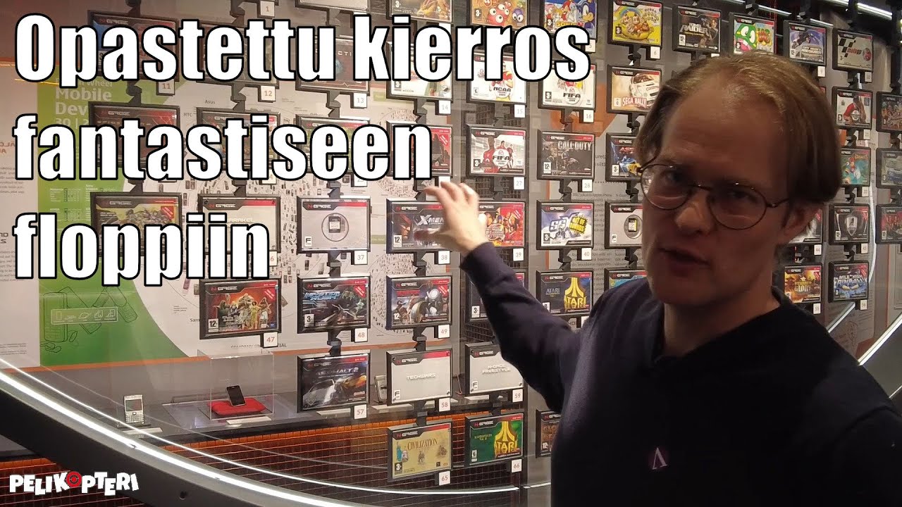 Nokia N-Gage - opastettu kierros fantastinen floppi -n&auml;yttelyss&auml; - Suomen pelimuseo
