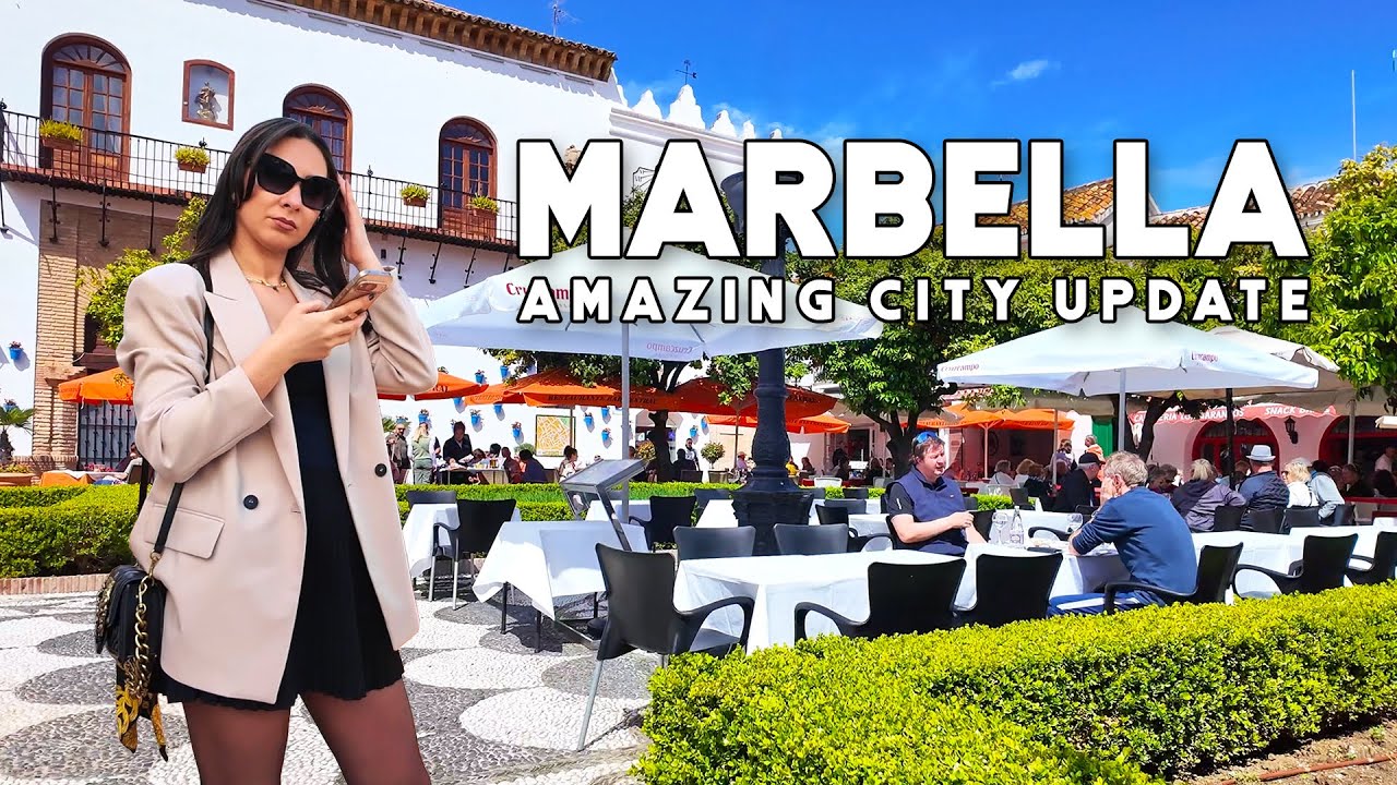 Marbella Spain Amazing City March 2025 Update Costa del Sol Walk | Málaga [4K]