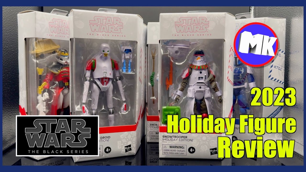 Let's check out the 2023 Black Series Holiday Figures
