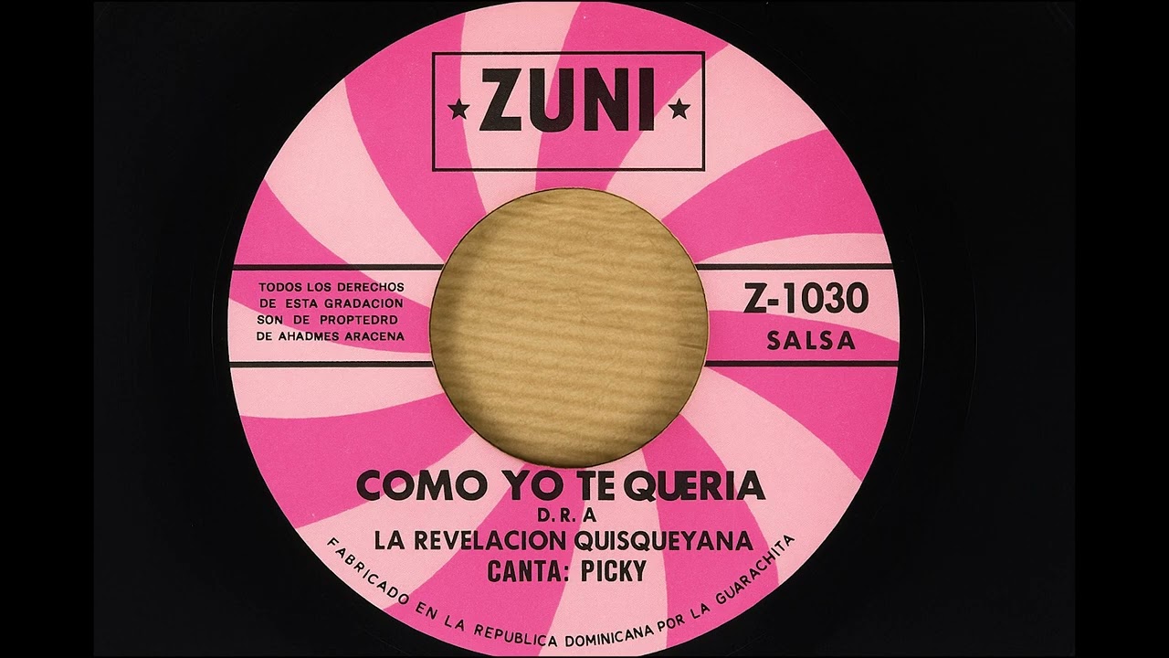 Como Yo Te Queria - La Revelacion Quisqueyana (45 RPM) - Audio Oficial (HQ)
