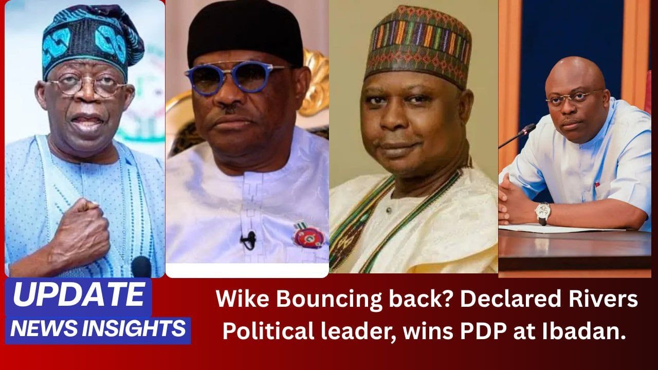 Wike Bouncing back? Declared Rivers Political leader, wins PDP at Ibadan