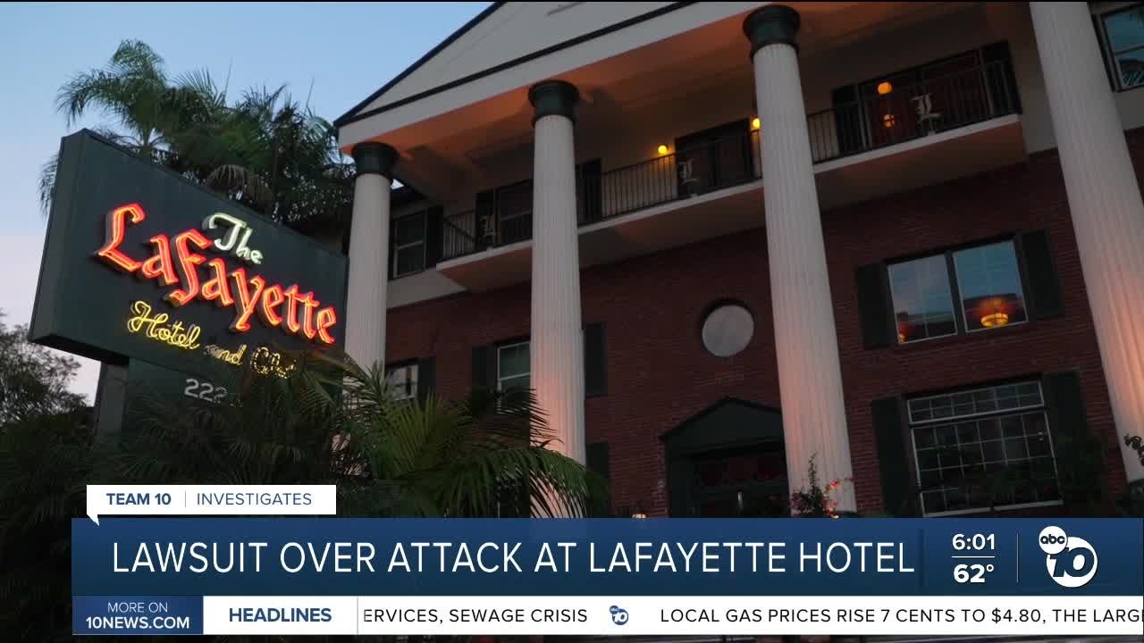Lafayette Hotel faces lawsuit over alleged failure to protect rape victim