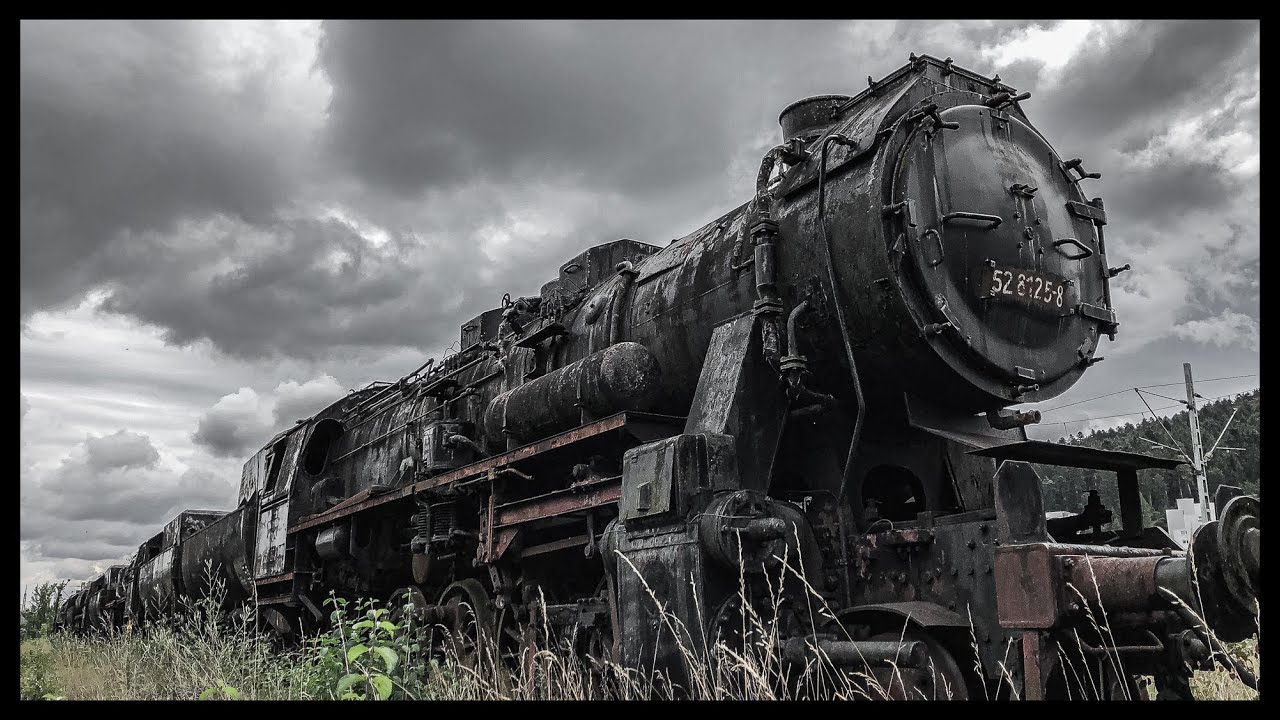 Abandoned Steam Locomotives Germany (Urbex)