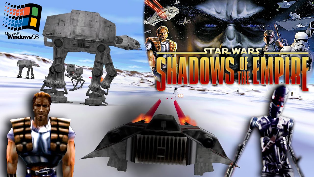 Star Wars Shadows of the Empire - Complete PC Let's Play Through By Thor Stone Gaming