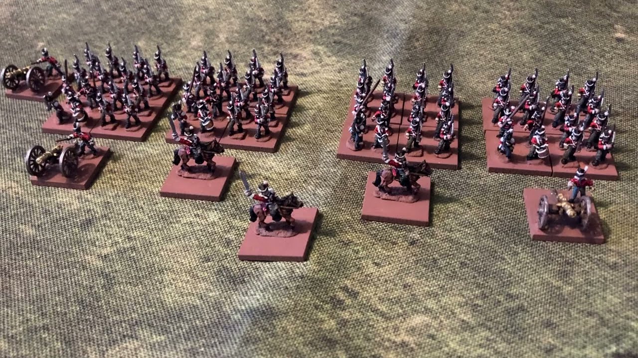 #63 10mm Napoleonic British - part 1