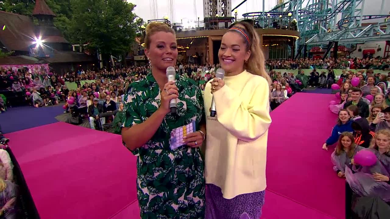 Intervju med Rita Ora  - Sommarkrysset (TV4)