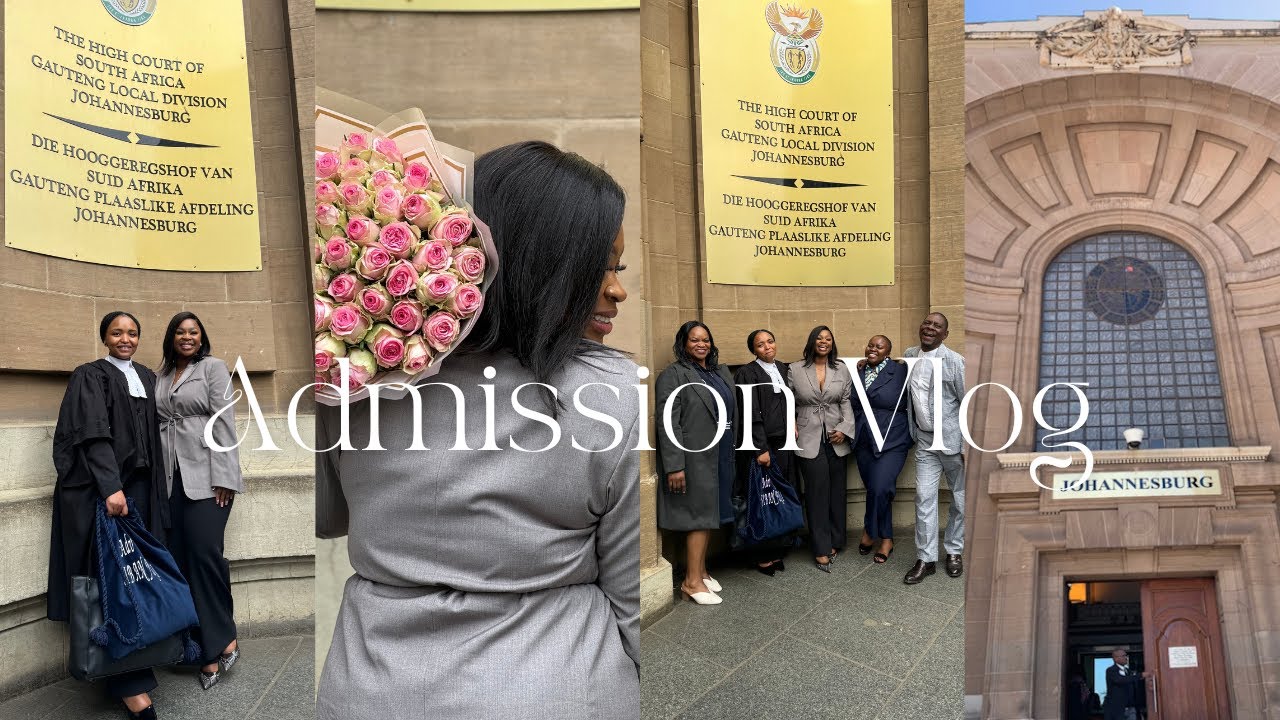 Admission Vlog|Admission as an Attorney of the High Court of South Africa|South African YouTuber❤️