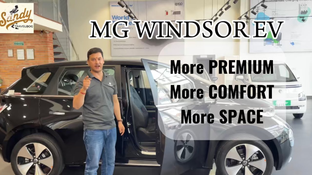 First Time in Nepal 🇳🇵| MG Windsor EV Full Review |Price & Features!#MGWindsorEV #MGNepal #MGWindsor