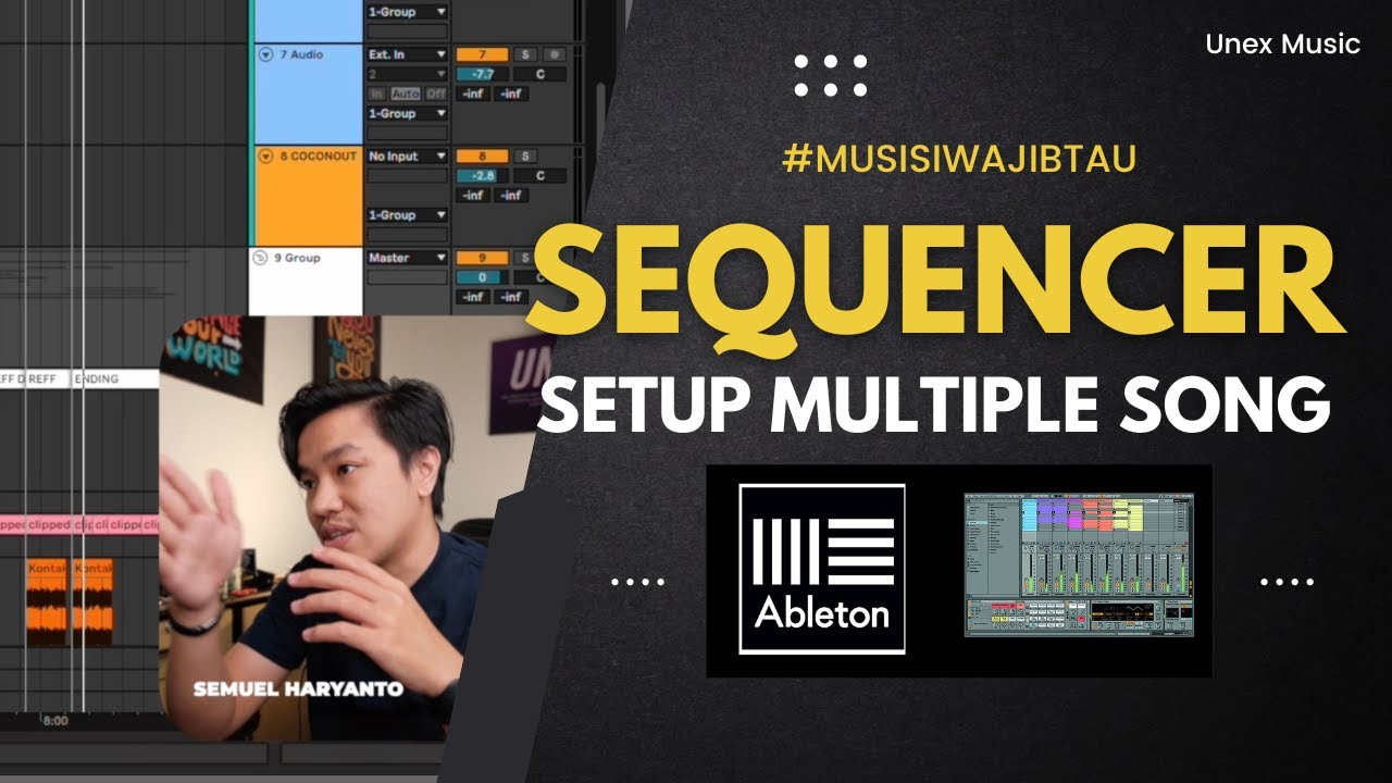 SEQUENCER SETUP MULTIPLE SONG | #MUSISIWAJIBTAU #sequencer