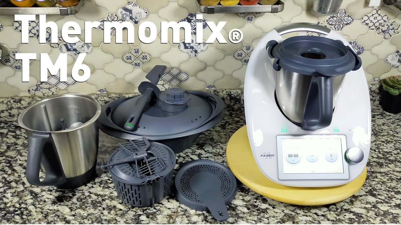 The full Thermomix® TM6 Unboxing video and start up  and all accessories.
