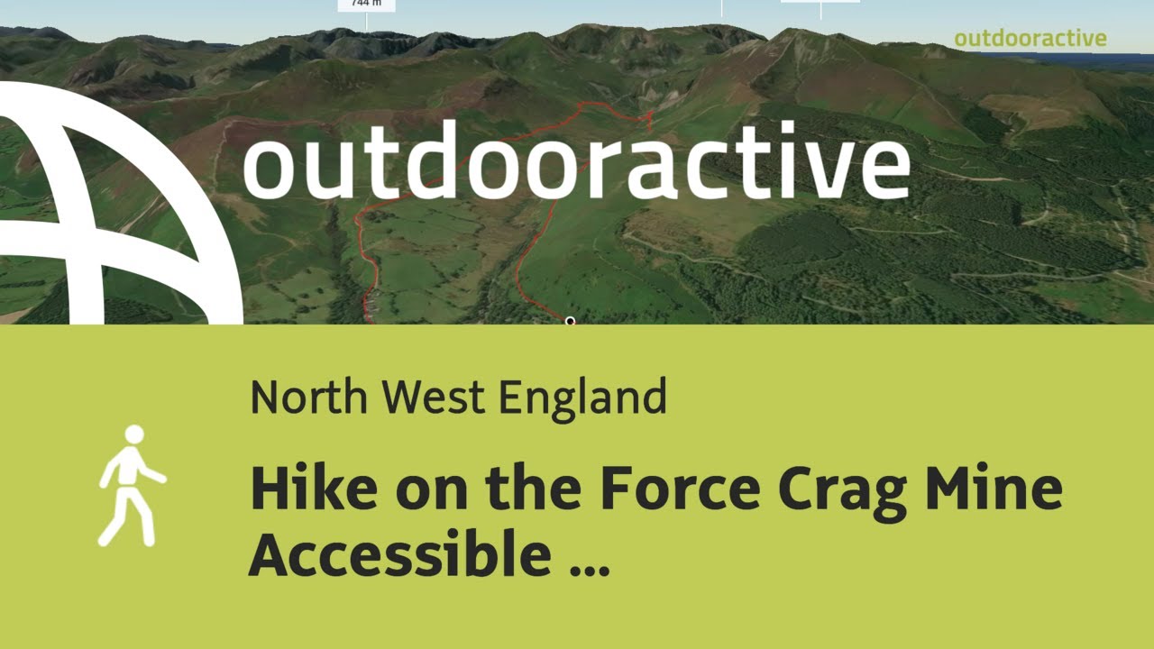 hike in North West England: Hike on the Force Crag Mine Accessible Trail, ...