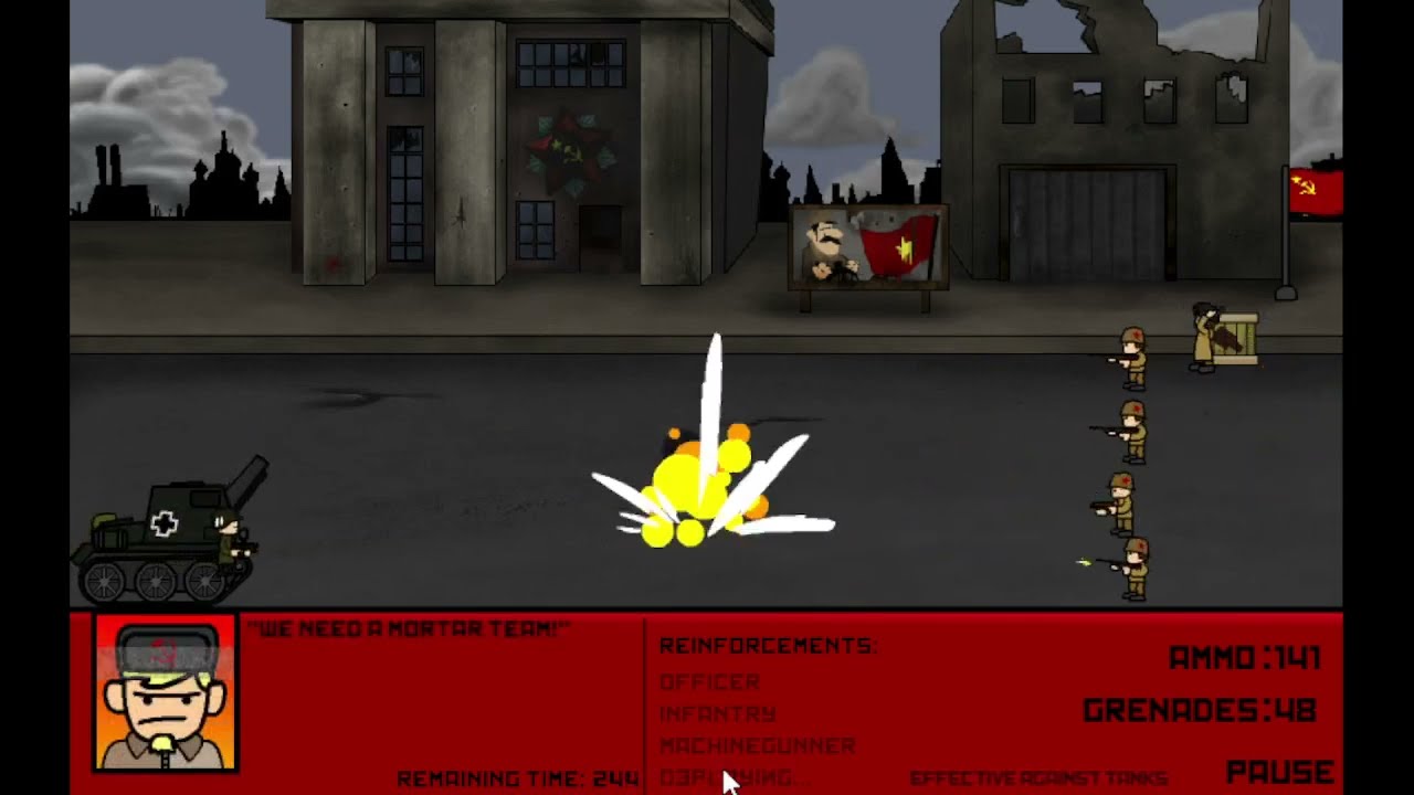 Art of War 2 Flash Game Playthrough
