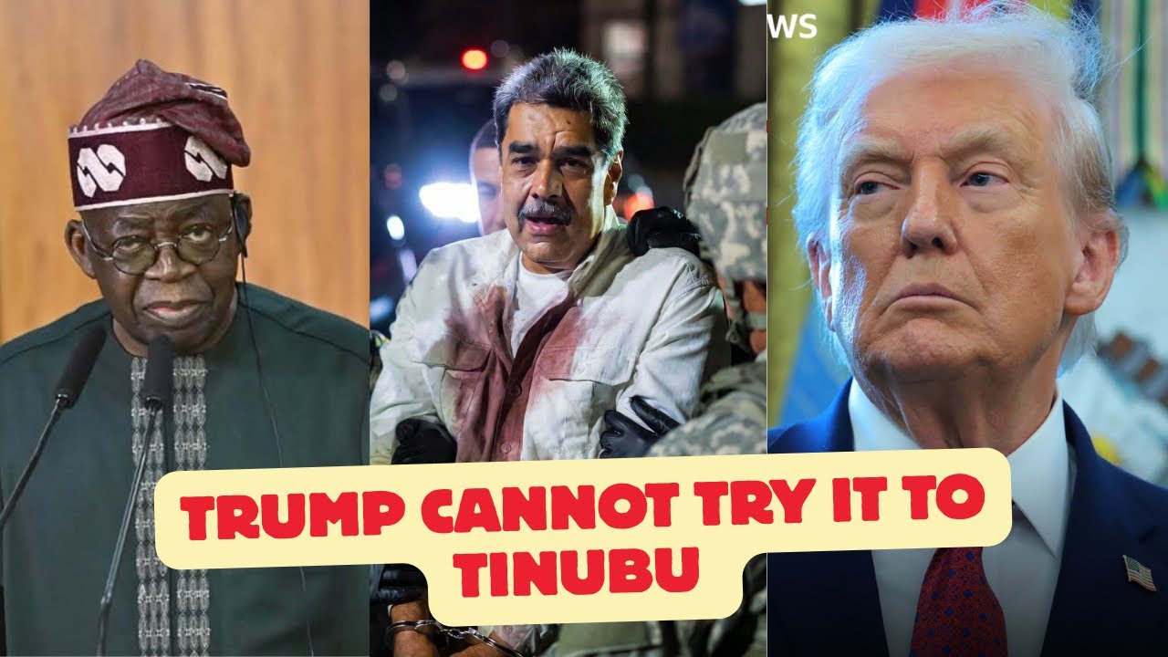 Nigeria Call On USA Trump to Do Tinubu what he to Moduro in Venezuela 