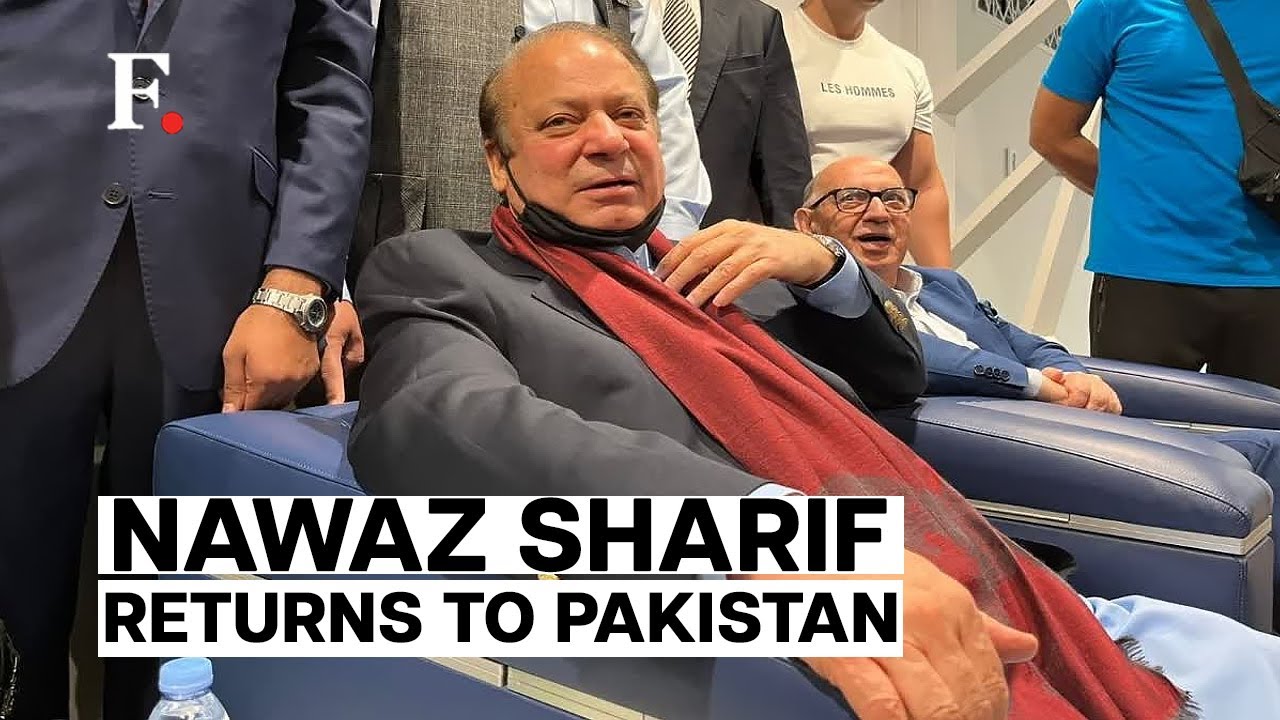 Former Pakistan PM Nawaz Sharif Returns after 4 Year-Long Self-Exile