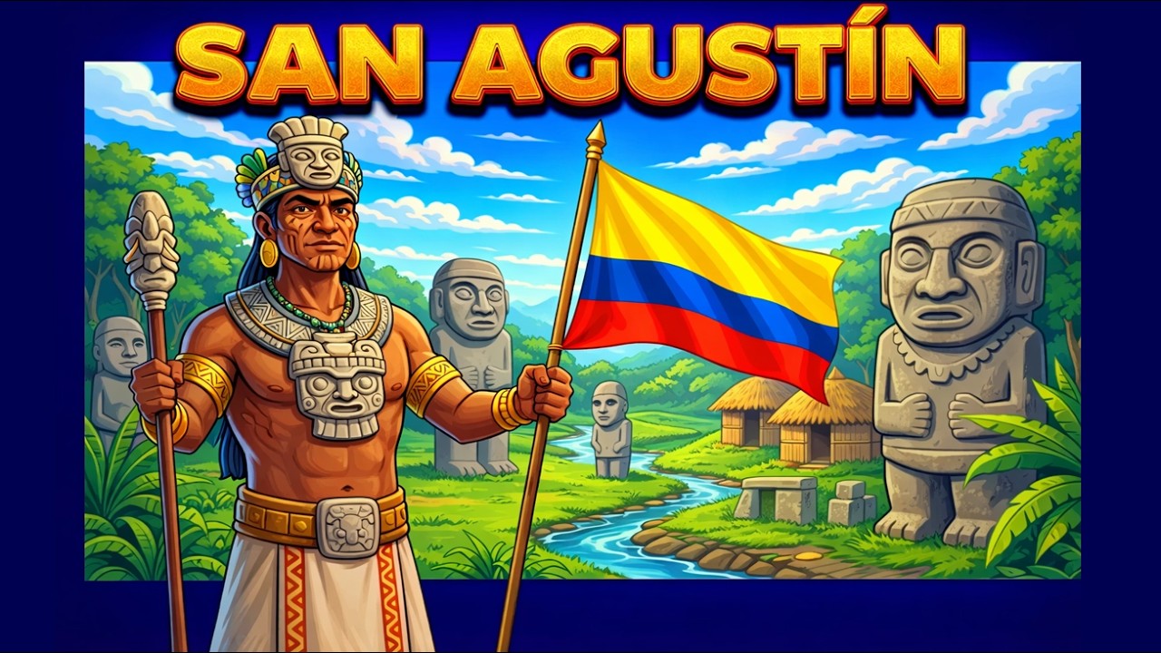 La cultura de San Agustín  👩🏽‍🦱🛖🔥