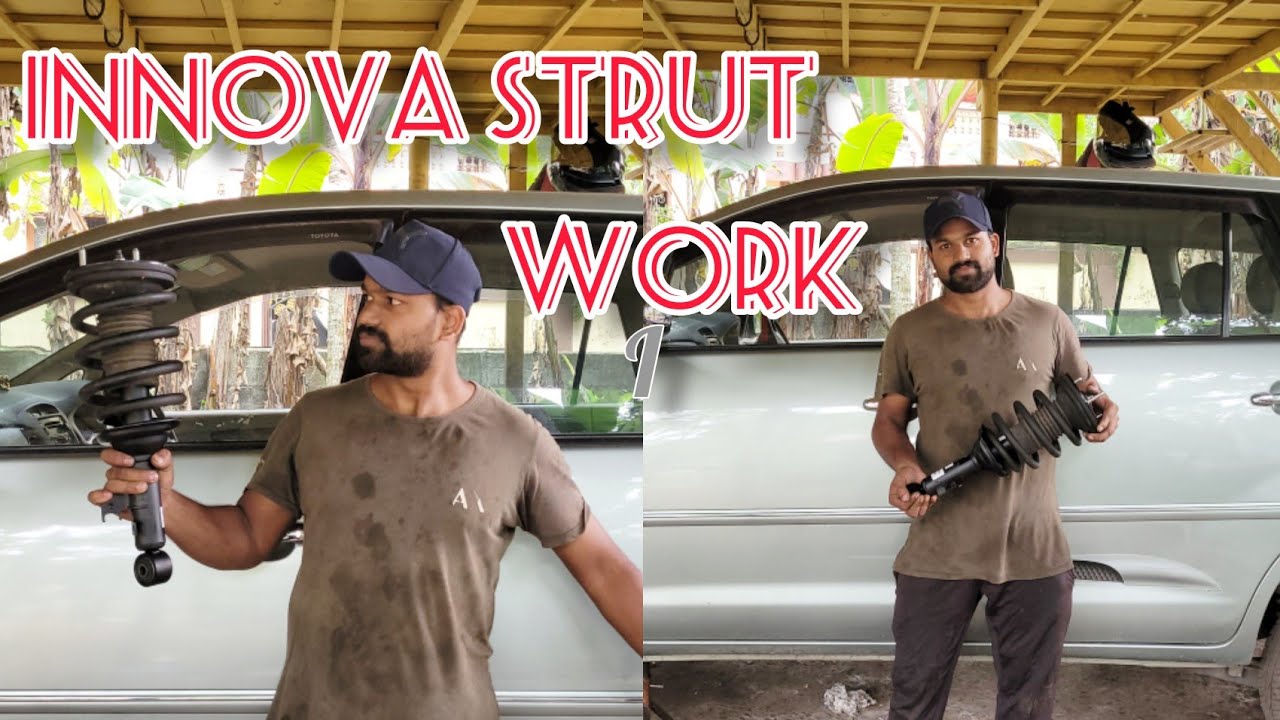 Toyota Innova front suspantion noice, Strut replaced | Malayalam
