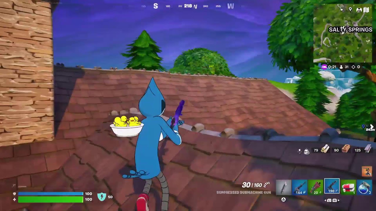 Fortnite Solo gameplay