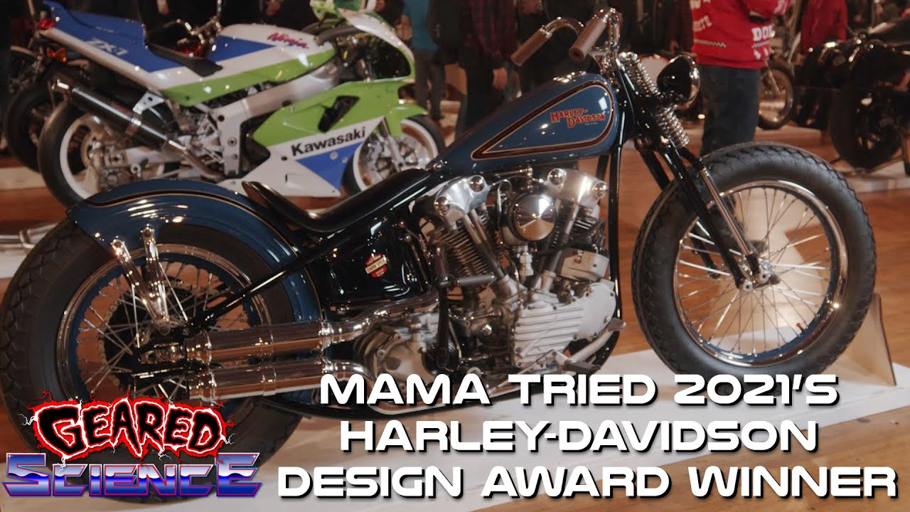 The Harley-Davidson Design Award Winner Jordan Dickinson and his 1947 Knucklehead