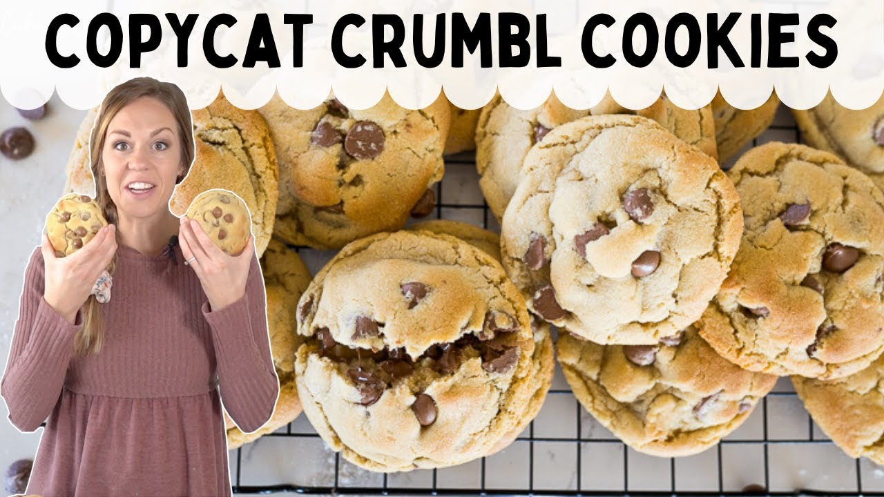 Как приготовить лучшее печенье с шоколадной крошкой! Copycat Crumbl Cookies