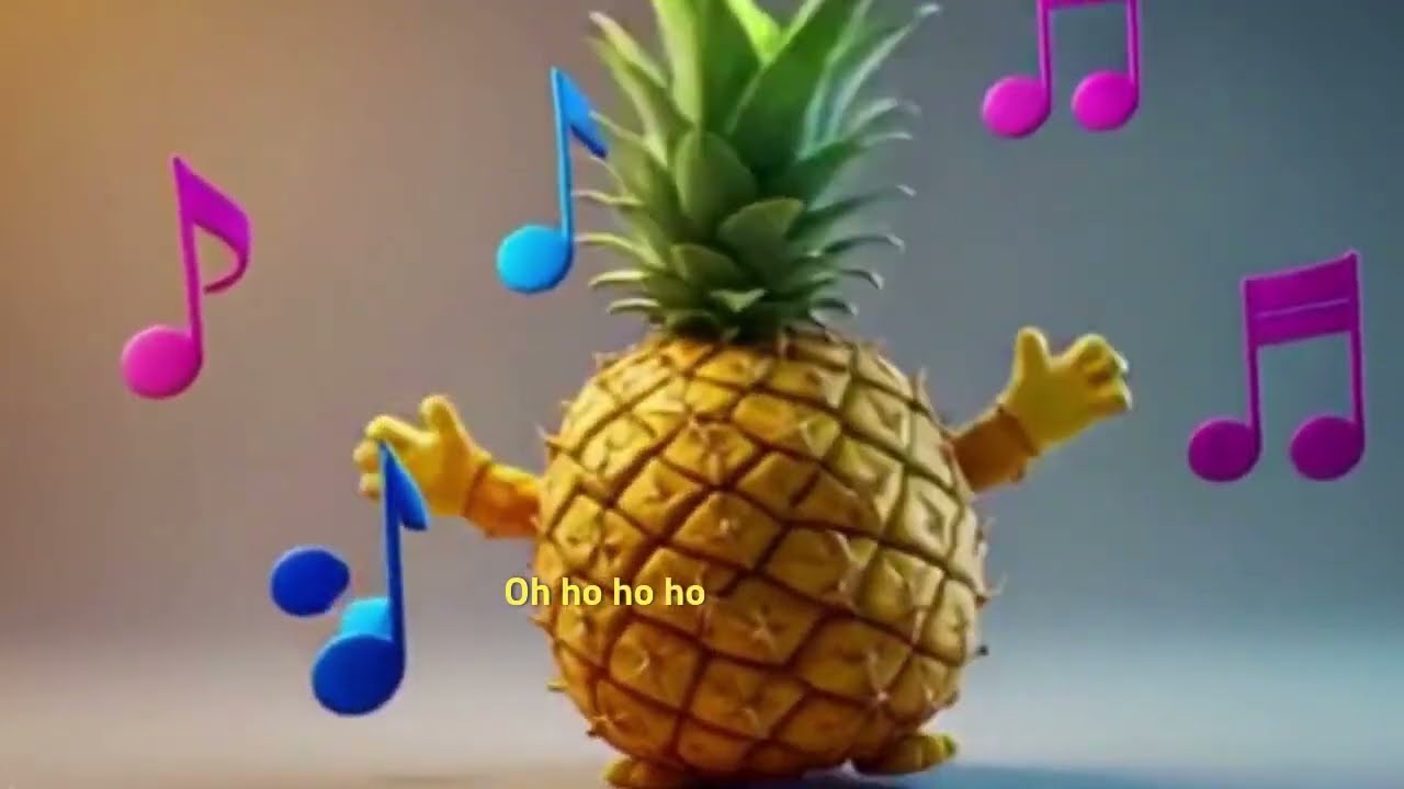 Pineapple Song for Kids | Healthy Fruits Song | Preschool Learning Video