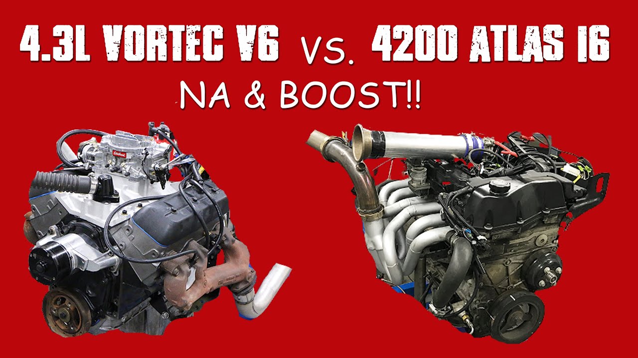 4.3L VORTEC V6 VS 4200 ATLAS INLINE 6 (VORTEC VS AMERI-BARRA)