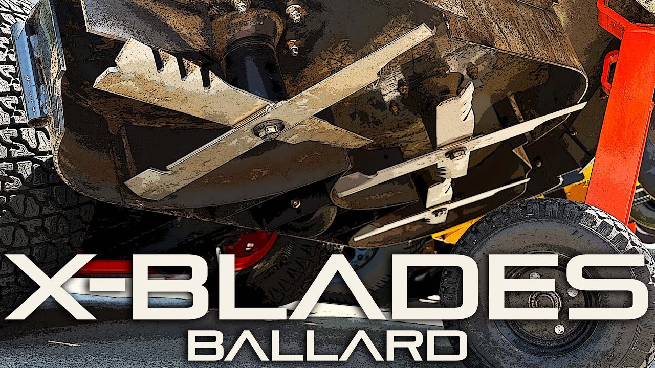 Ballard Inc - X-Blades, Pulverize Leaves and Grass!