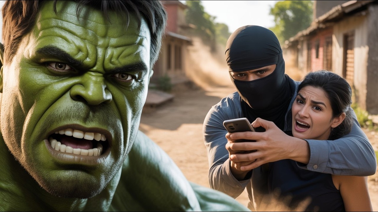 Gaon Mein Dakoo | Hulk Ka Heroic Action 💪| me daku ek number ka | hulk bhai