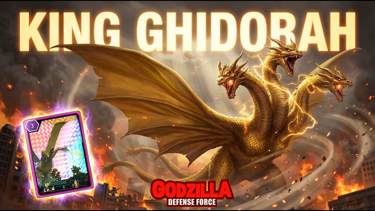 Godzilla Defense Force: King Ghidorah !!!