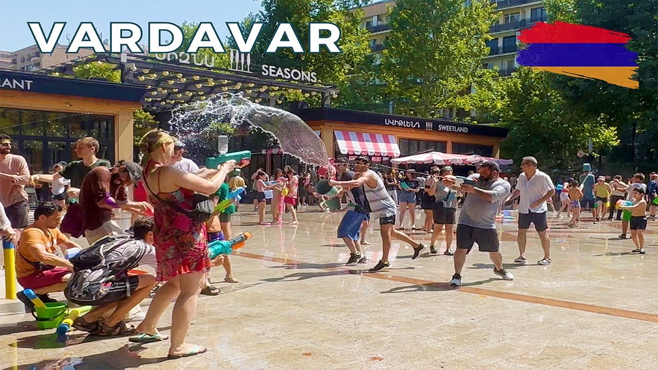 Vardavar 2025 | Armenia’s Famous Water Festival