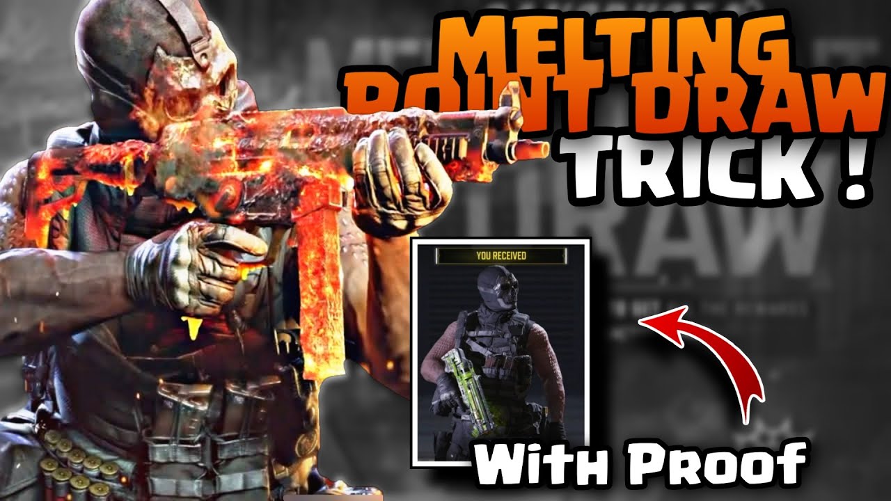 MELTING POINT DRAW TRICK | CODMobile - Boost your chance rate with this Tricks