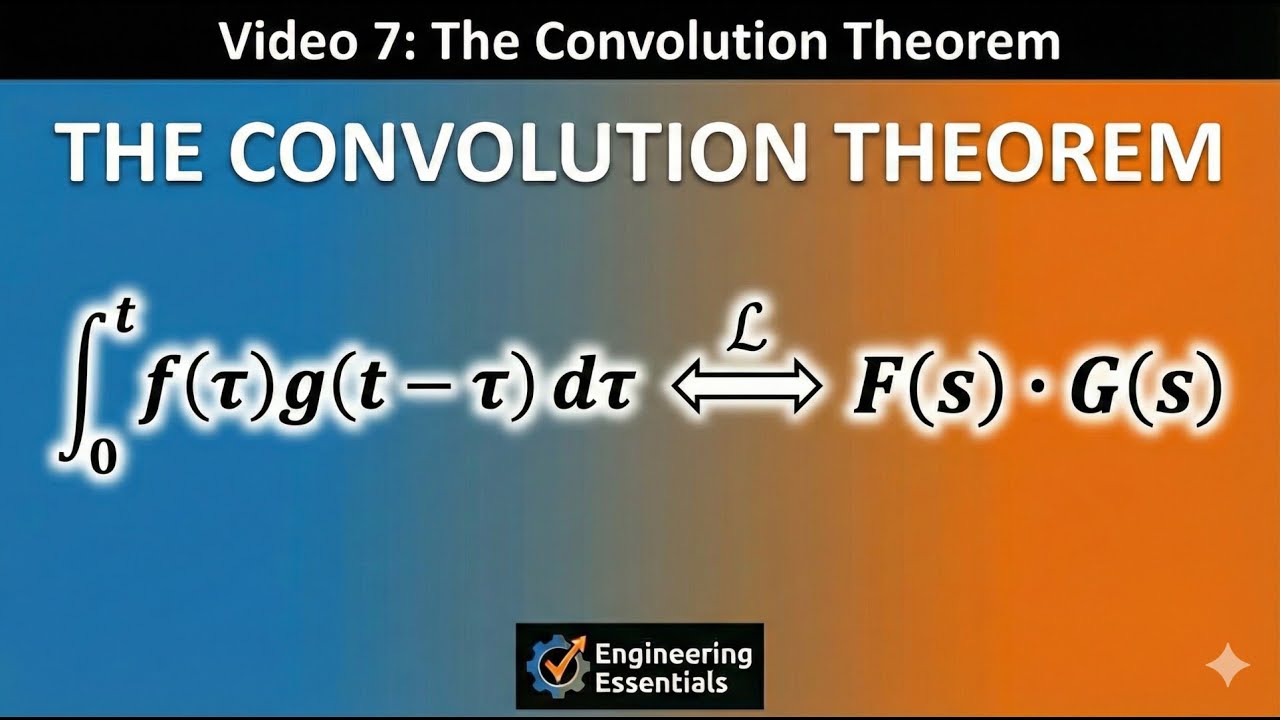 7. The Convolution Theorem: Solving Inverse Laplace without Partial Fractions