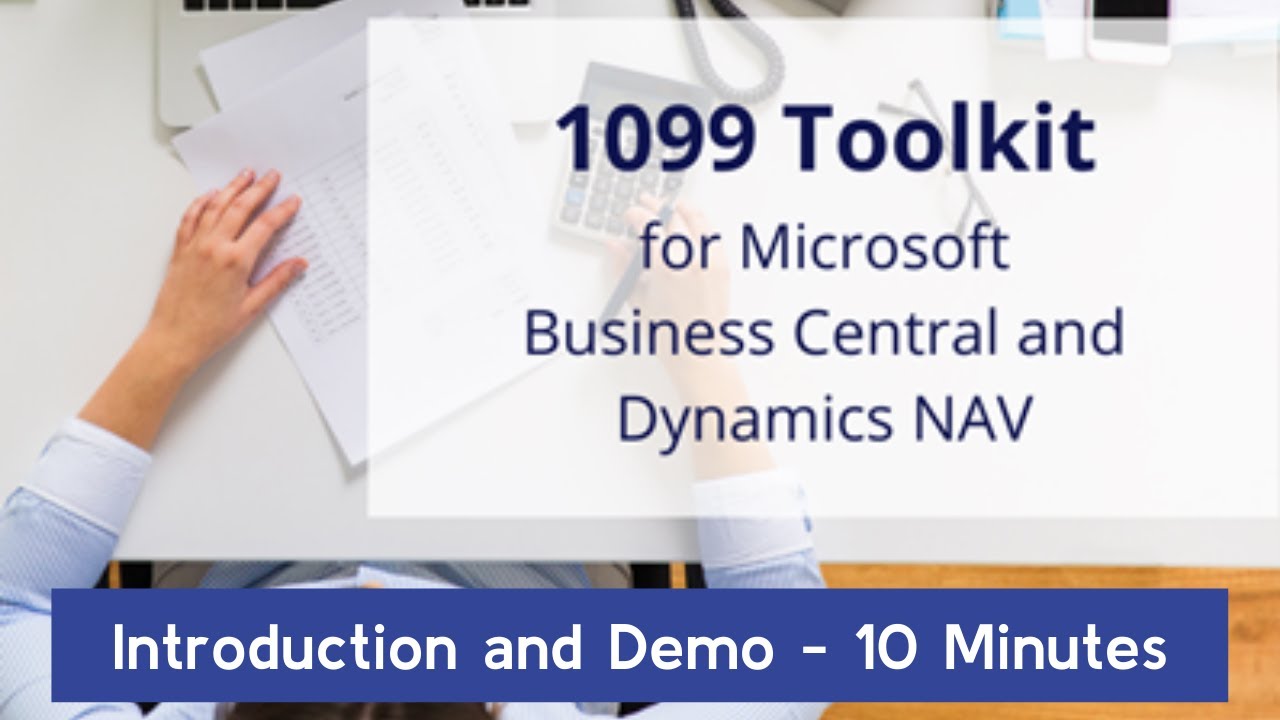 1099 Toolkit for Microsoft Dynamics 365 Business Central and Dynamics NAV