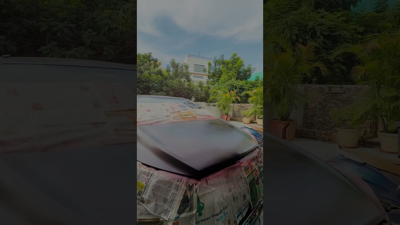 Innova Car doorstep denting painting #shots #shorts