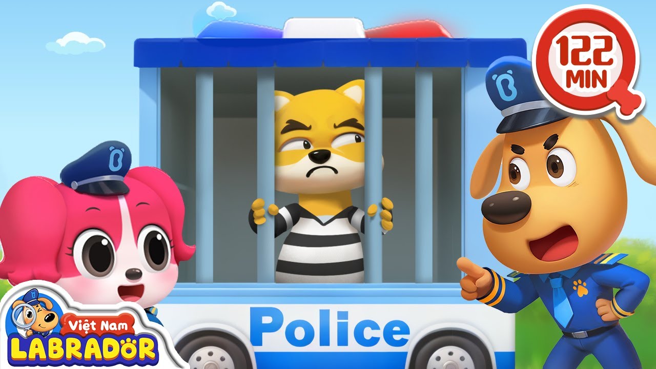 👩🏼‍✈️ Cảnh sát Labrador truy bắt kẻ xấu  👮 Cảnh sát trưởng Labrador Vietnam 🚔