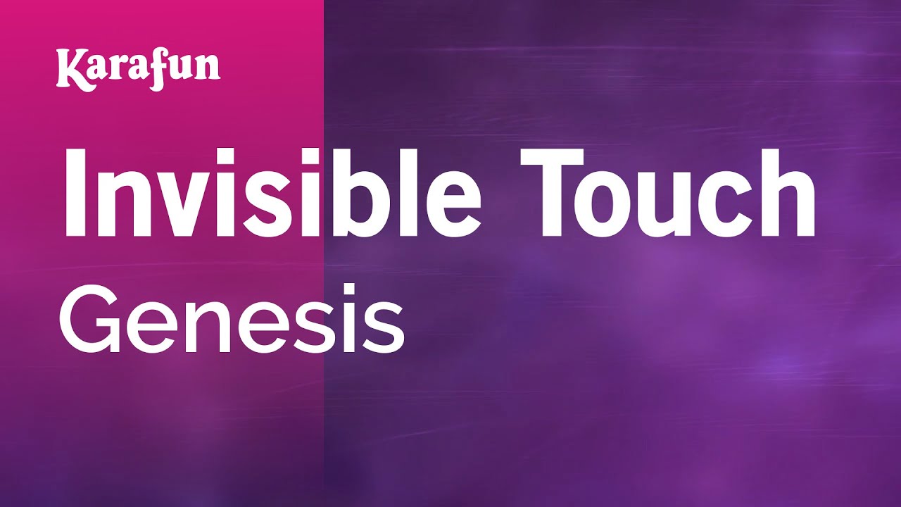 Invisible Touch - Genesis | Karaoke Version | KaraFun