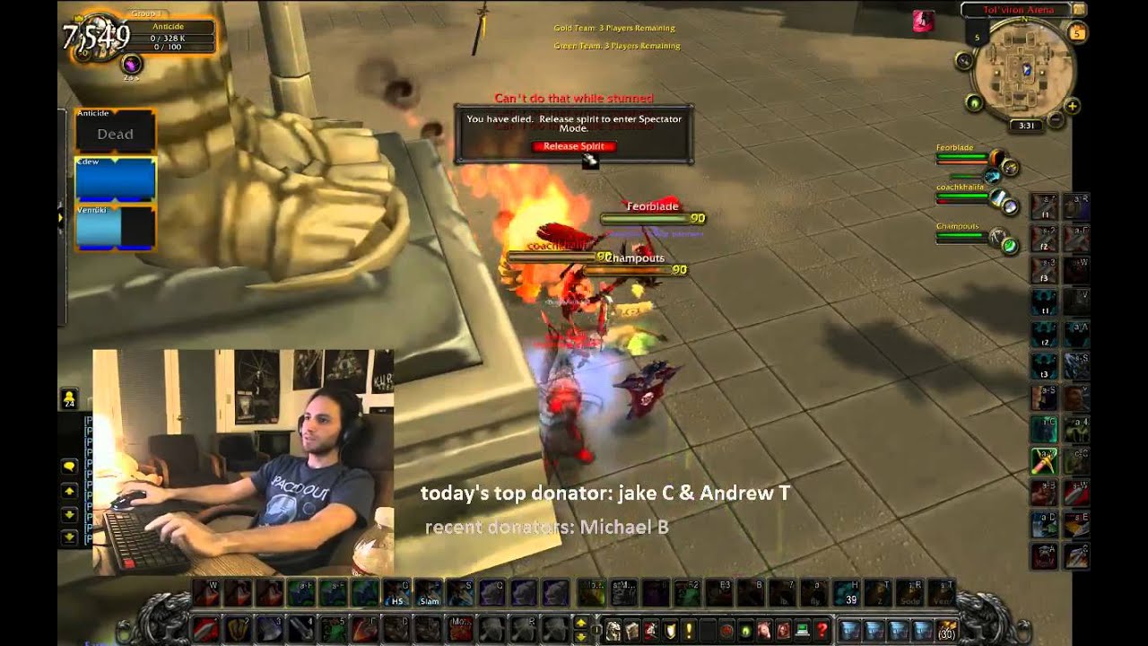Reckful Venruki Cdew 3v3s Part 2