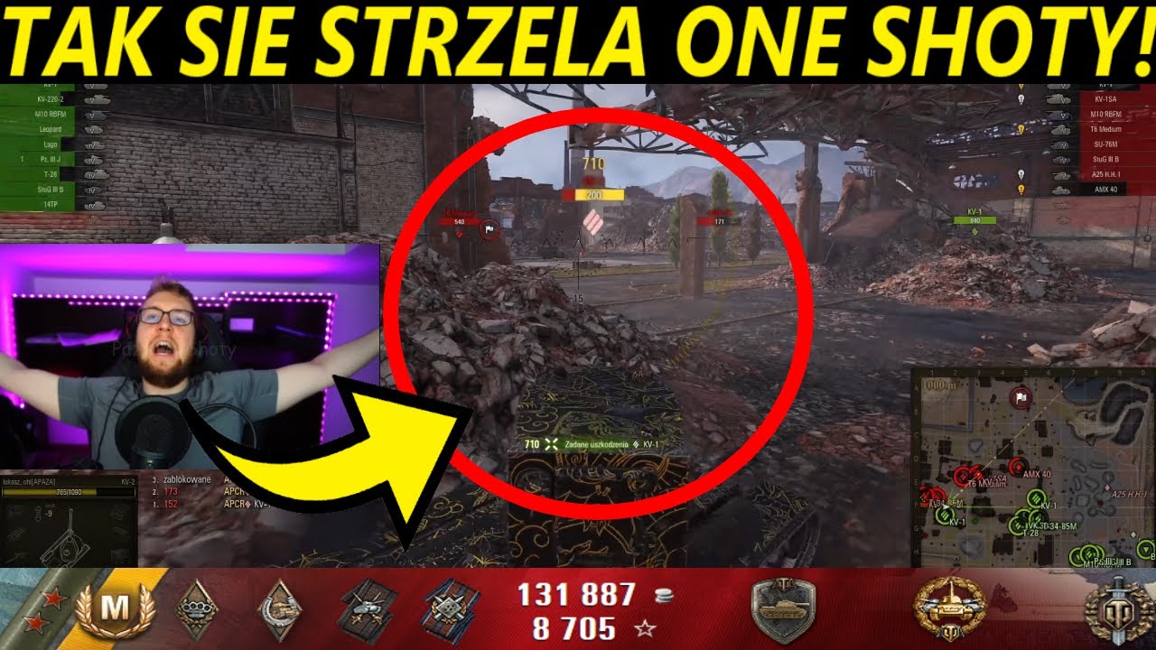 MULTI OCENIA POTĘŻNE STRZAŁY - KV-2